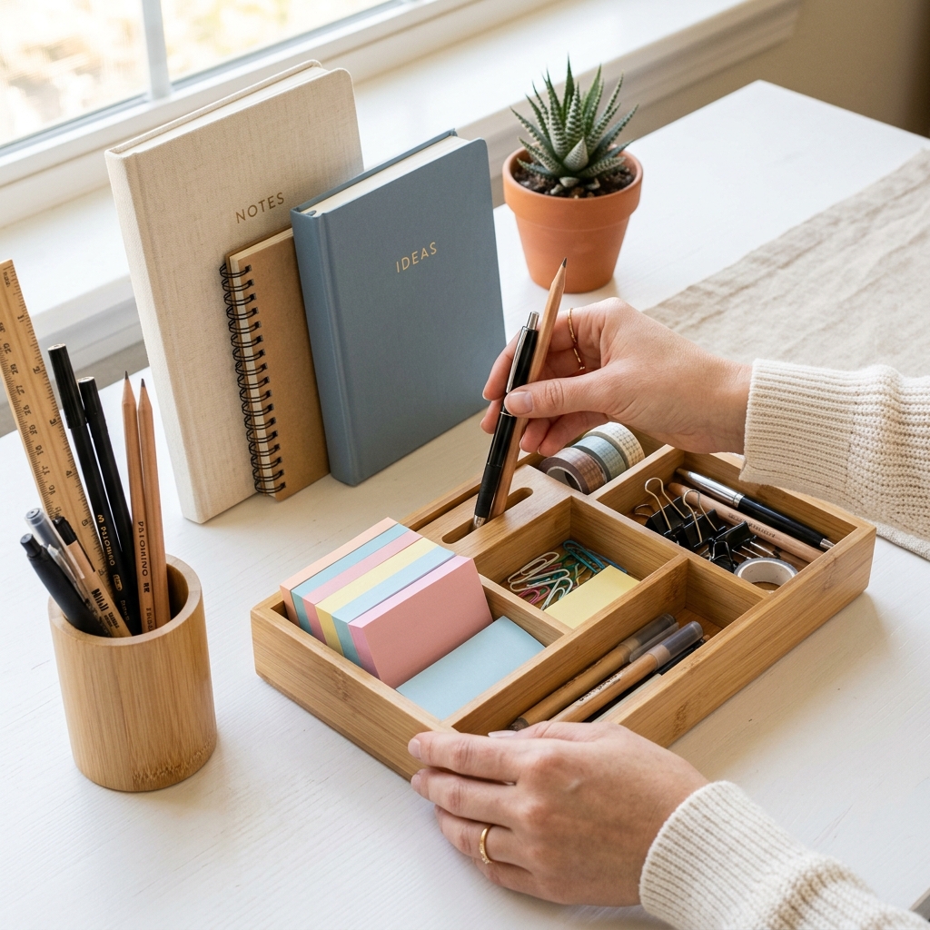 Small home office setup idea from Home Office Edit