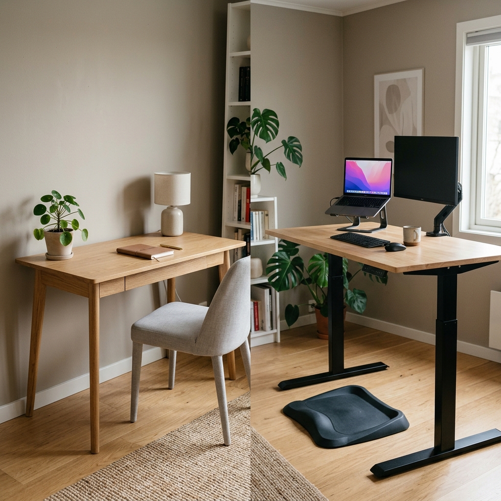 Small home office setup idea from Home Office Edit